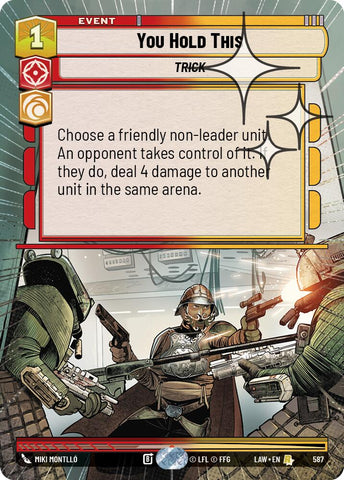 You Hold This (349) (Hyperspace Foil) (349) [A Lawless Time]