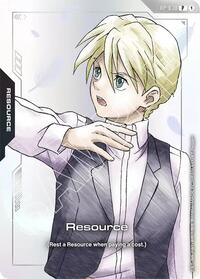 Resource (RP-030) (Mobile Suit Gundam Wing) (RP-030) [Promotional Resource Tokens]
