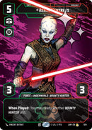 Asajj Ventress - Reluctant Hunter (Prestige Foil) (824) (824) [A Lawless Time]