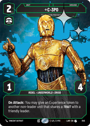 C-3PO - Translation Protocol (Prestige Foil) (846) (846) [A Lawless Time]