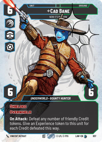 Cade Bane - Now It's My Turn (Prestige Foil) (857) (857) [A Lawless Time]