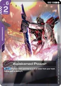 Awakened Power (GD02-110) [Starter Deck 09: Destiny Ignition]