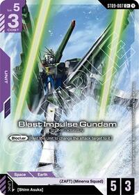 Blast Impulse Gundam (C+) (ST09-007) [Starter Deck 09: Destiny Ignition]