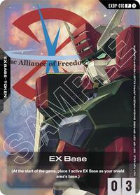 EX Base (EXBP-016) (Mobile Suit Gundam SEED) (EXBP-016) [Promotional EX Base Tokens]