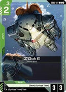 Z'Gok E (WCS26-27 Participation Pack Vol.1) (GD03-027) [Gundam Promotional Cards]