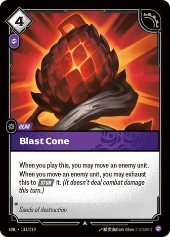 Blast Cone (133/219) [Unleashed]