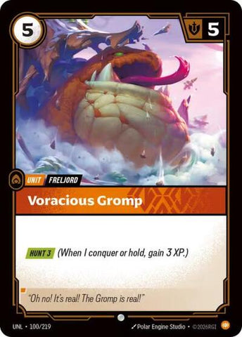 Voracious Gromp (100/219) [Unleashed]