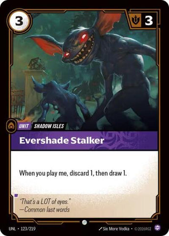 Evershade Stalker (123/219) [Unleashed]