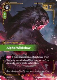Alpha Wildclaw (057/219) [Unleashed]