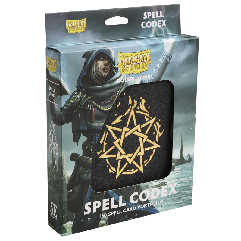 Dragon Shield: Spell Codex - Iron Grey (160 Slots)