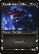 Dokuchi Shadow-Walker (Showcase Ninja) [Kamigawa: Neon Dynasty]