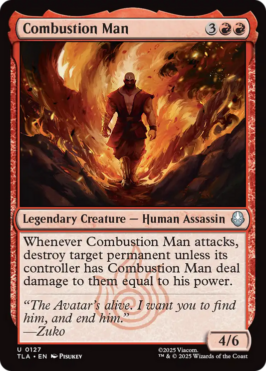 Combustion Man [Avatar: The Last Airbender]