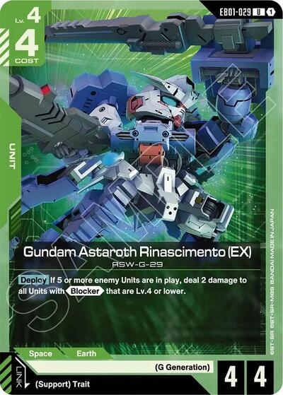 Gundam Astaroth Rinascimento (EX) (EB01-029) [Eternal Nexus]