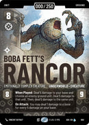 Boba Fett's Rancor - Emotionally Complex Creature (900) (Serialized) (900) [Ashes of the Empire]