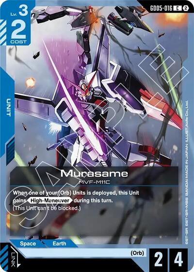 Murasame (GD05-016) [Freedom Ascension]