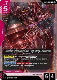 Gundam Throne Eins (GN High Mega Launcher) (GD05-038) [Freedom Ascension]