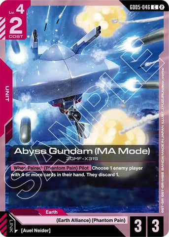 Abyss Gundam (MA Mode) (GD05-046) [Freedom Ascension]