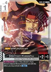 Domon Kasshu (GD05-097) [Freedom Ascension]