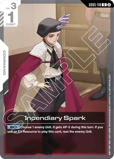 Incendiary Spark (GD05-118) [Freedom Ascension]