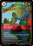 Renekton, Rage Fueled (Alternate Art) (019a/166) [Vendetta]