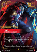Zed, From the Shadows (Overnumbered) (169/166) [Vendetta]