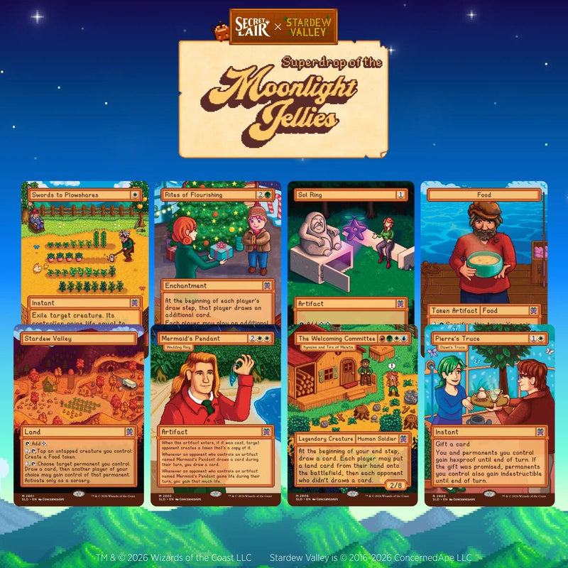 Secret Lair Drop Series: Secret Lair x Stardew Valley: Welcome to Stardew Valley (Pre-Order)