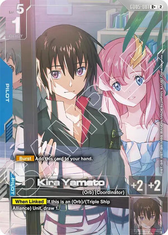Kira Yamato (R+) (GD05-081) [Freedom Ascension]