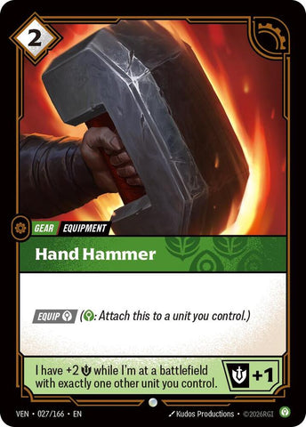 Hand Hammer (027/166) [Vendetta]