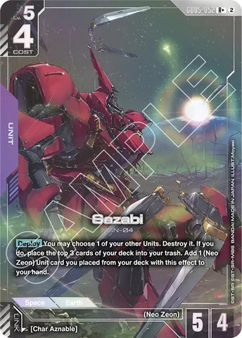Sazabi (R+) (GD05-052) [Freedom Ascension]