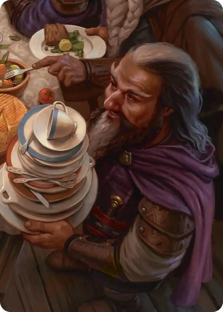 Ori, Plate Stacker Art Card (6/12) [The Hobbit Art Series]