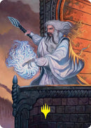 Saruman of Many Colors Art Card (Gold-Stamped) [The Hobbit Art Series]