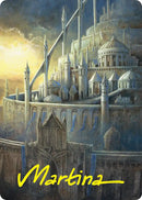 Minas Tirith Art Card (Gold-Stamped Signature) [The Hobbit Art Series]
