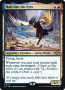 Malcolm, the Eyes [Outlaws of Thunder Junction Prerelease Promos]