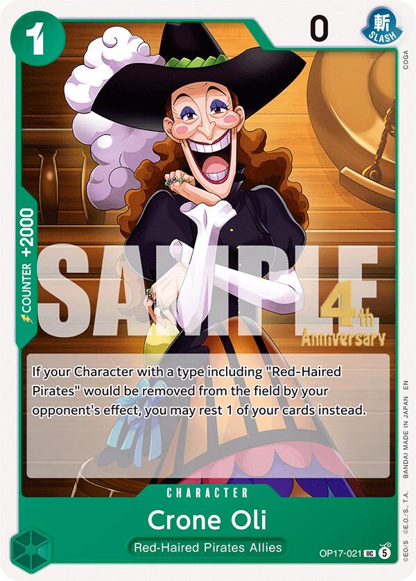 Crone Oil [The World's Strongest Warriors Release Event Cards]