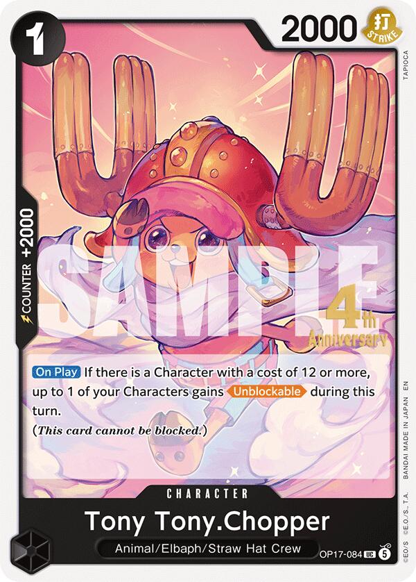 Tony Tony.Chopper [The World's Strongest Warriors Release Event Cards]