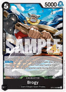 Brogy [The World's Strongest Warriors Release Event Cards]