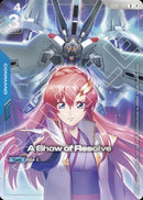 A Show of Resolve (1st Anniversary Event) (GD01-100) [Gundam Promotional Cards]
