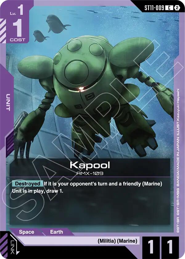 Kapool (ST11-009) [Starter Deck 11: Aquatic Assault]