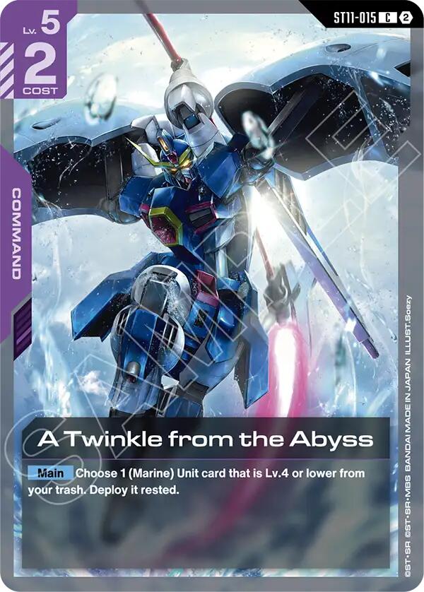 A Twinkle from the Abyss (ST11-015) [Starter Deck 11: Aquatic Assault]