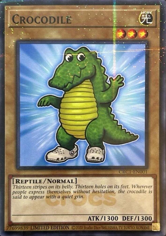 Crocodile (Crocs Exclusive) [CRC1-EN001] Parallel Rare