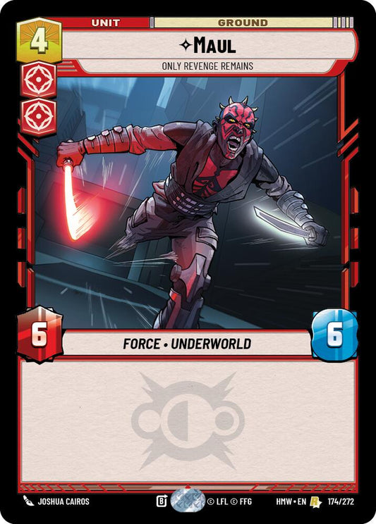 Maul - Only Revenge Remains (174/272) (174/272) [Homeworlds]