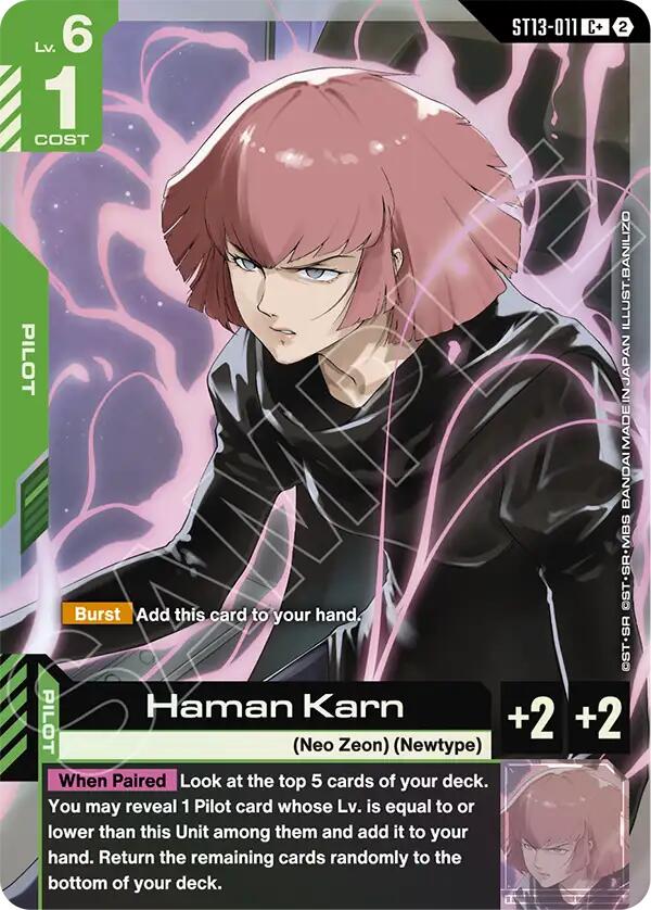 Haman Karn (C+) (ST13-011) [Starter Deck 13: Silent Barrage]