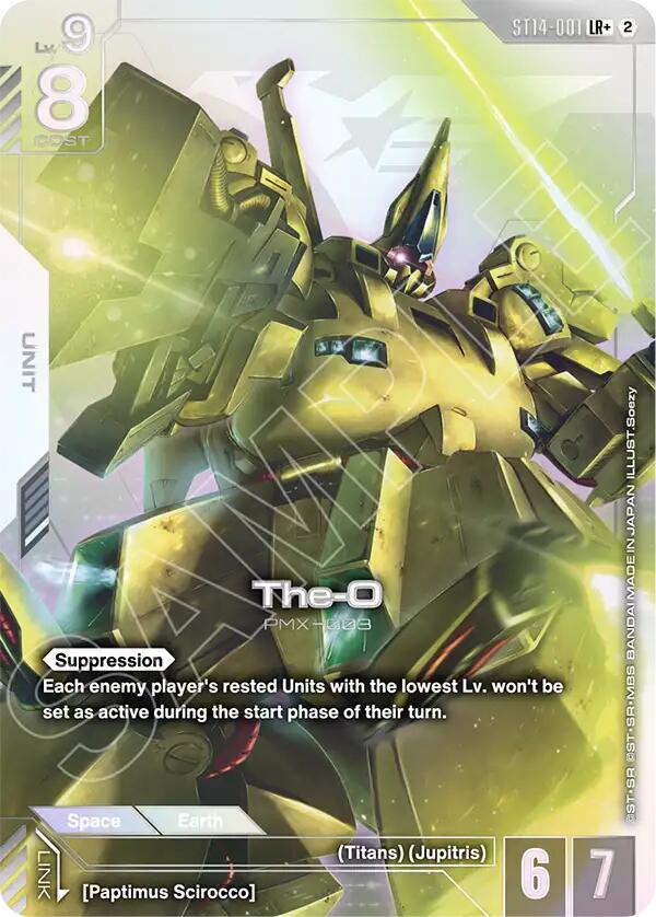 The-O (LR+) (ST14-001) [Starter Deck 14: Heavy Dominion]