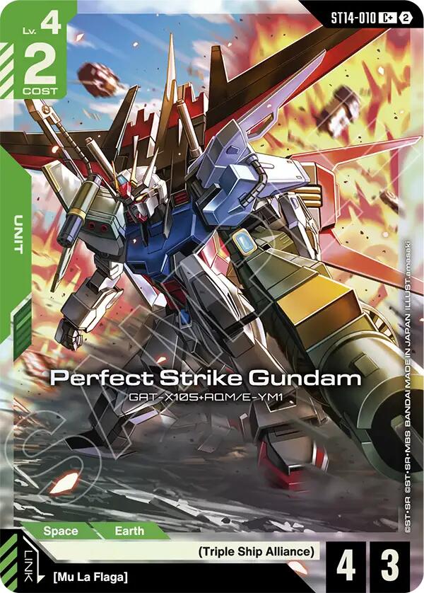 Perfect Strike Gundam (C+) (ST14-010) [Starter Deck 14: Heavy Dominion]