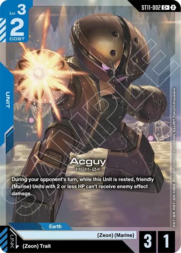 Acguy (C+) (ST11-002) [Starter Deck 11: Aquatic Assault]