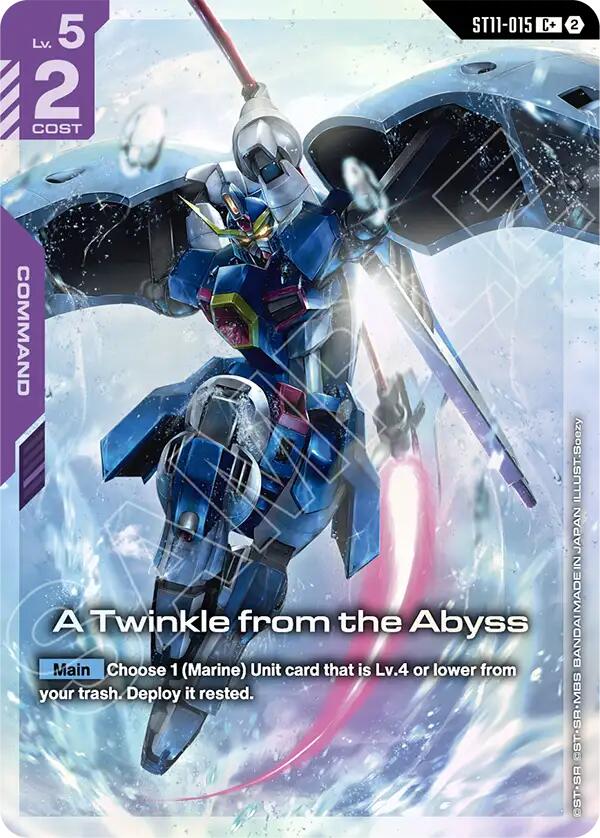 A Twinkle from the Abyss (C+) (ST11-015) [Starter Deck 11: Aquatic Assault]