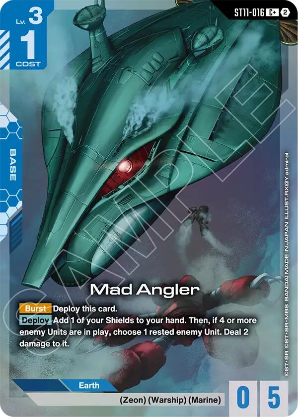 Mad Angler (C+) (ST11-016) [Starter Deck 11: Aquatic Assault]