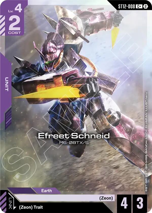 Efreet Schneid (C+) (ST12-008) [Starter Deck 12: Raging Onslaught]