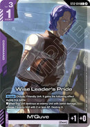 Wise Leader's Pride (C+) (ST12-014) [Starter Deck 12: Raging Onslaught]