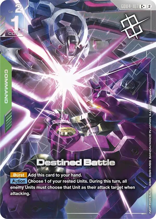 Destined Battle (Store Tournament Winner Pack 06) (GD04-107) [Gundam Promotional Cards]